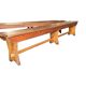XL vintage wooden bench