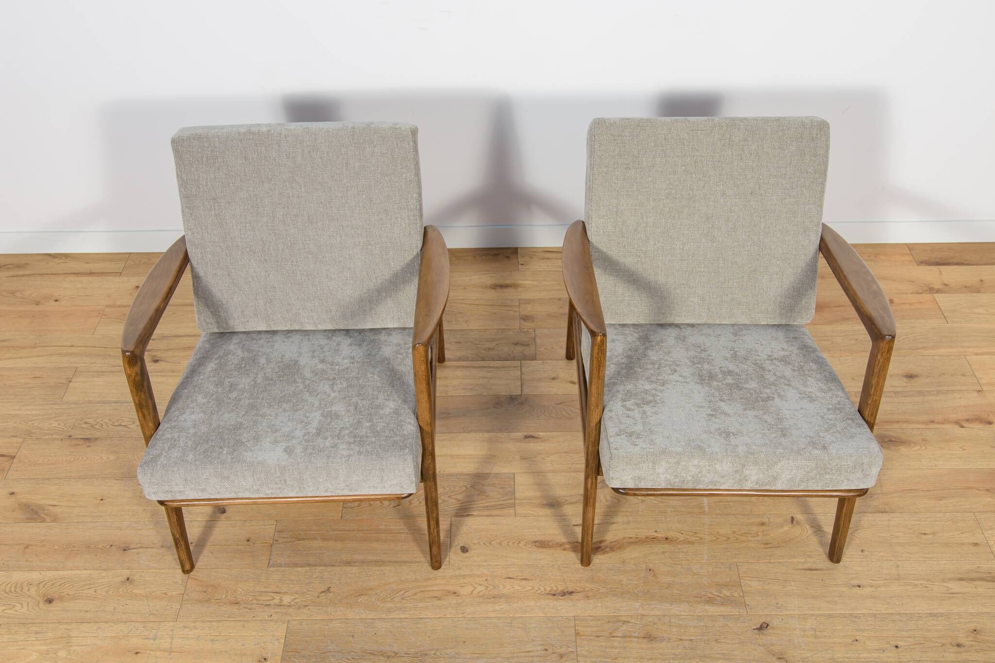 Mid-Century Model 300-139 Armchairs from Swarzędzka Factory, Poland, 1960s.