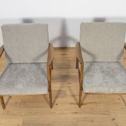 Mid-Century Model 300-139 Armchairs from Swarzędzka Factory, Poland, 1960s.