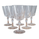 Set de 6 verres à eau en cristal
