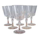 Set de 6 verres à eau en cristal