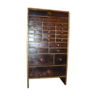 Meuble de horloger à tiroir