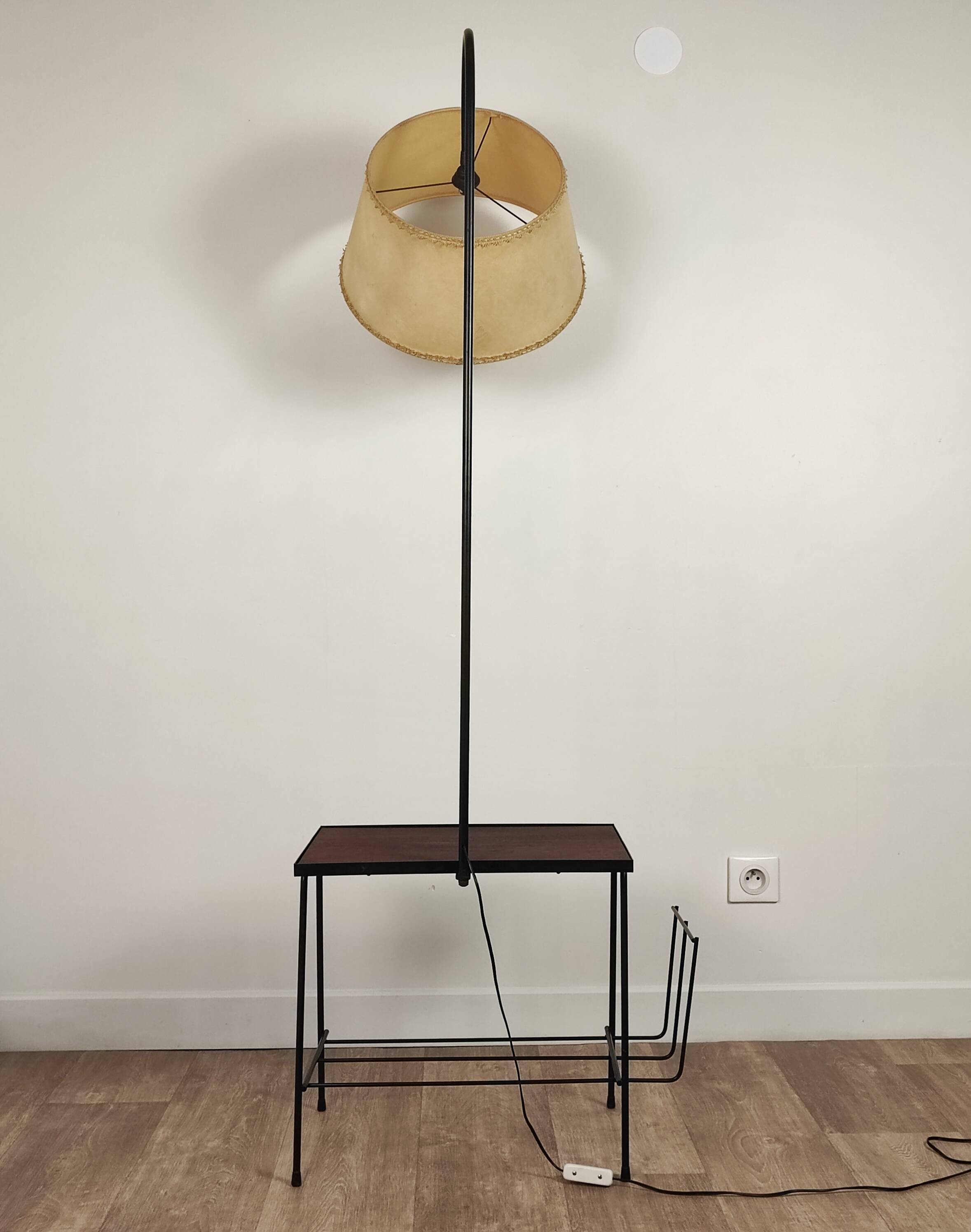 60s reading floor lamp