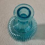 Moulded glass vase