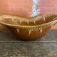 Old Brown Speckled Terracotta Pocket Video + Vintage Rattan Border