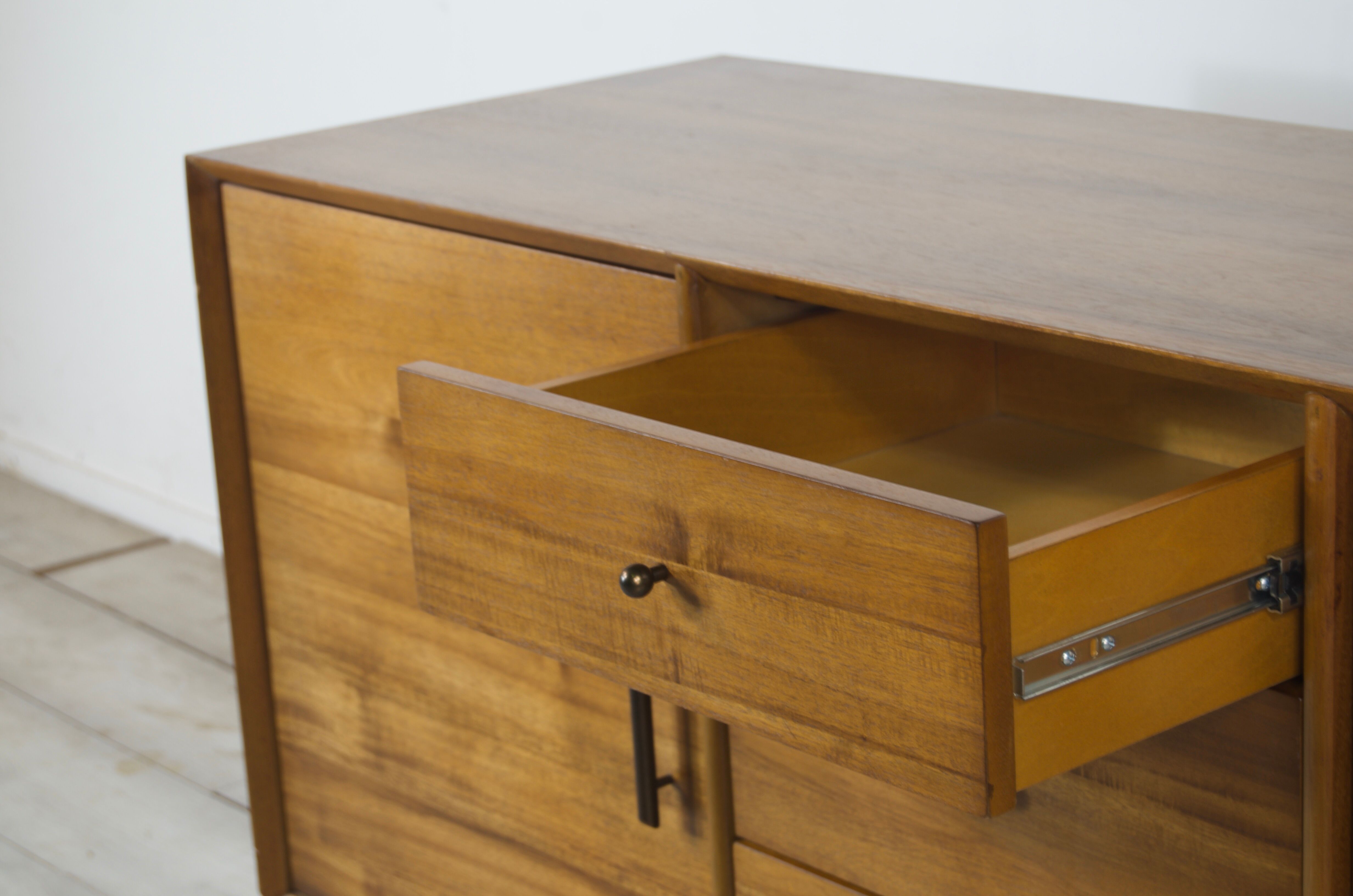 Midcentury scandinavian walnut sideboard