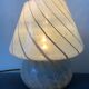Lampe champignon en verre de Murano, 1980