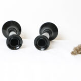 2 chandeliers, Arcoroc style, vintage French