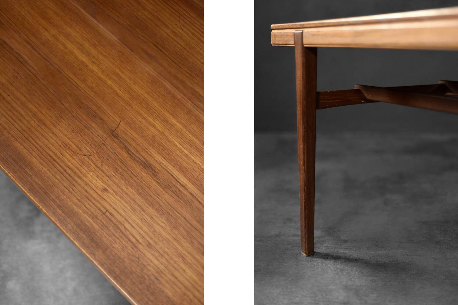 Vintage mid-century Swedish Cosmos coffee table by Tingströms.