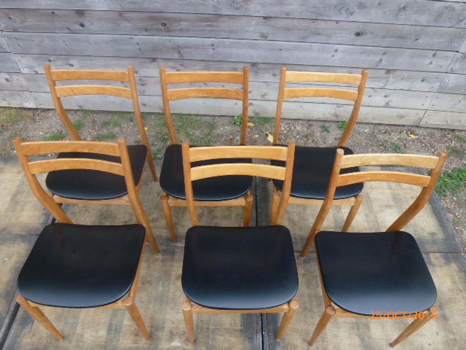Lot de 6 chaises esprit scandinave