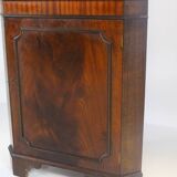 Armoire d'angle vintage en acajou, Danemark 1970