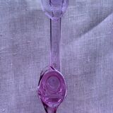 Pichet verre violet vintage