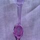 Vintage purple glass pitcher
