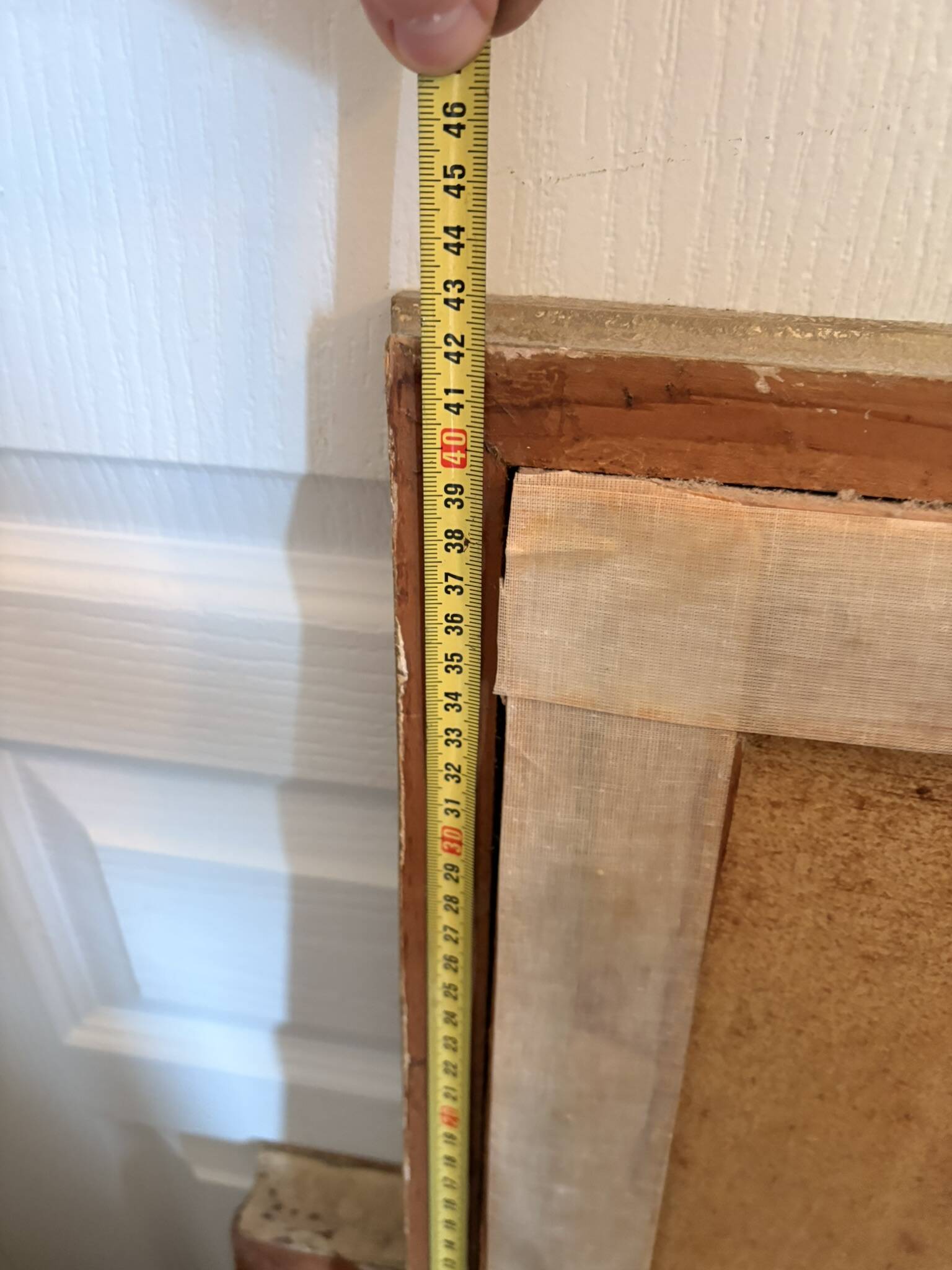 Old Oil Painting Canvas Garden Tree Flowers Rose Countryside Landscape