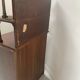 19th century Empire style mahogany serving trolley