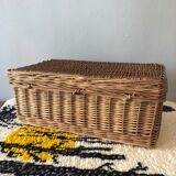 Trunk in ancient rattan