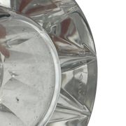 Saint Louis, vase en cristal tronconique signé vers 1950