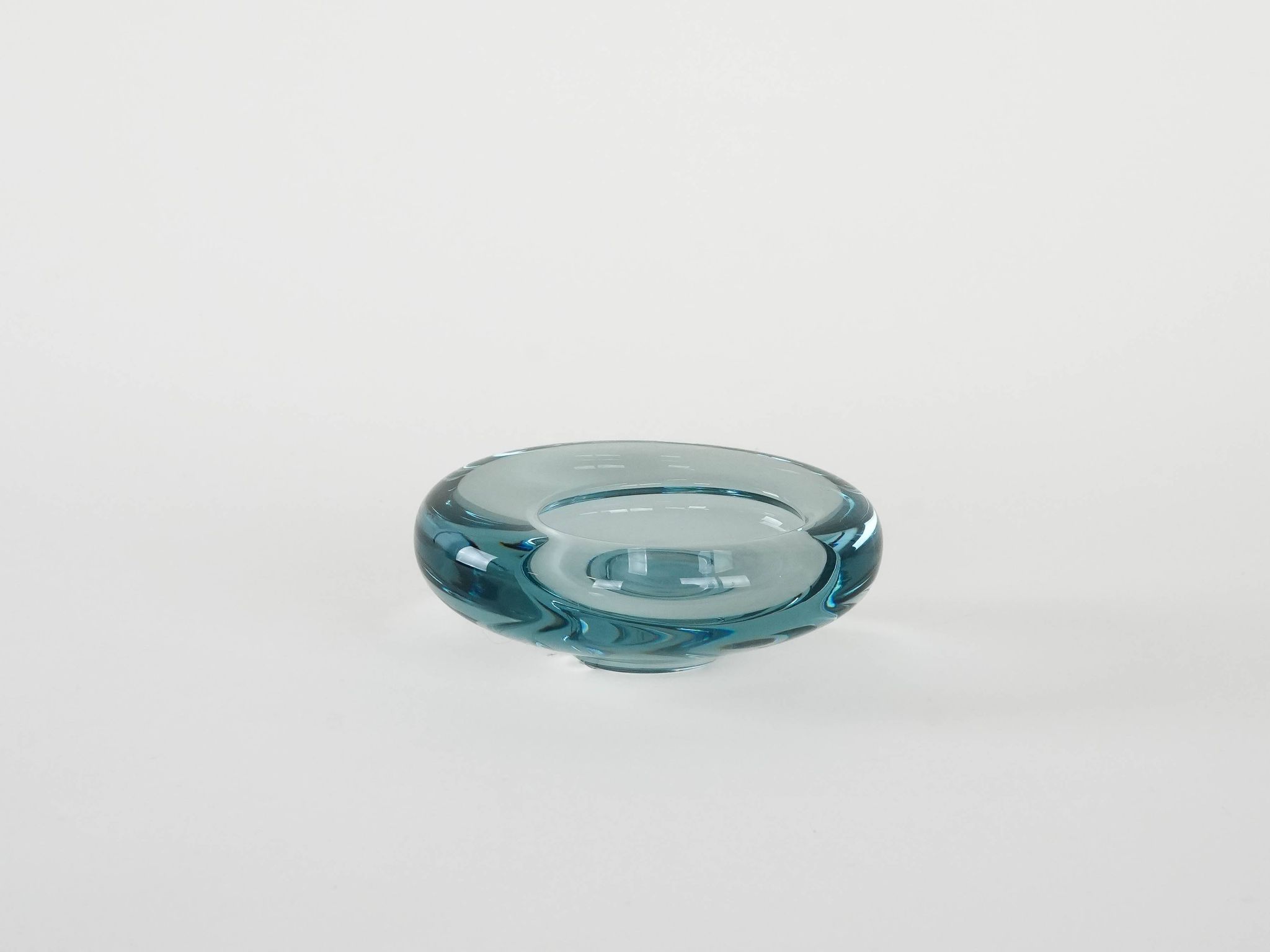 Glass bowl, Danish design, 1960s, manufacturer: Holmegaard, designer: Per L