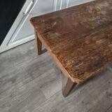 vintage wooden coffee table