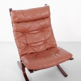 Scandinavian chair model Siesta, high back and foot rests