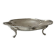 Antique silver plate on cabriole legs