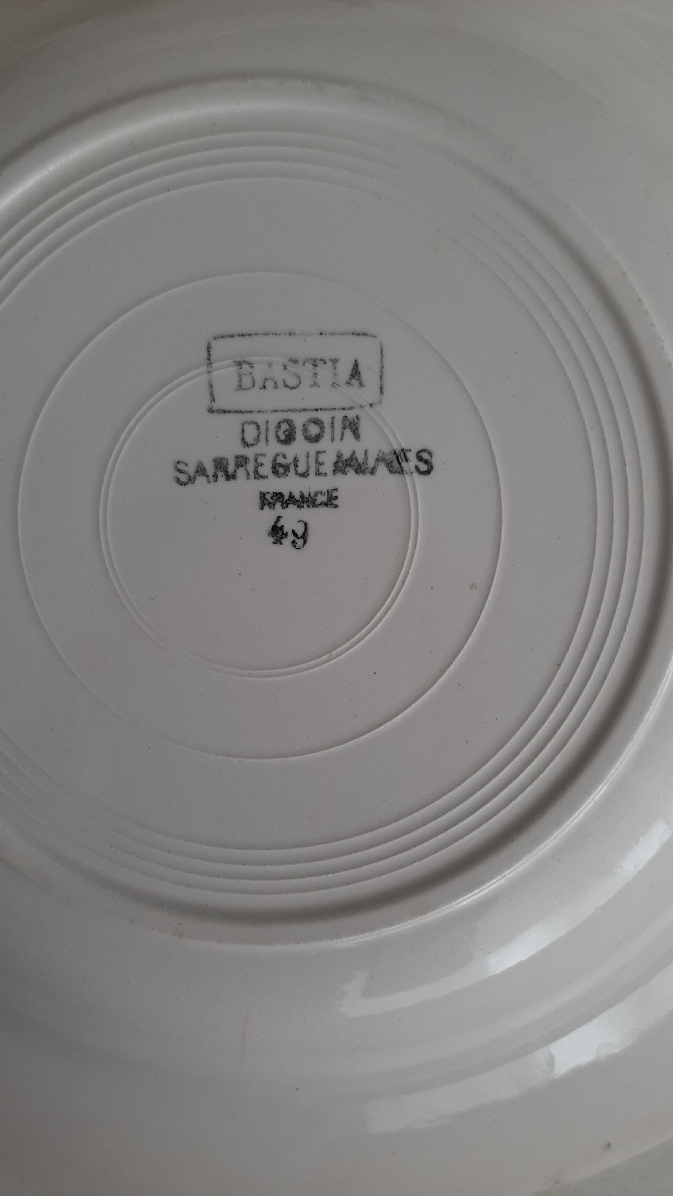 Lot of 5 retro hollow plates