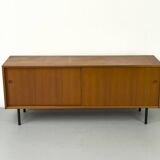 Mid-Century Teak Sideboard with sliding doors, 1960s
