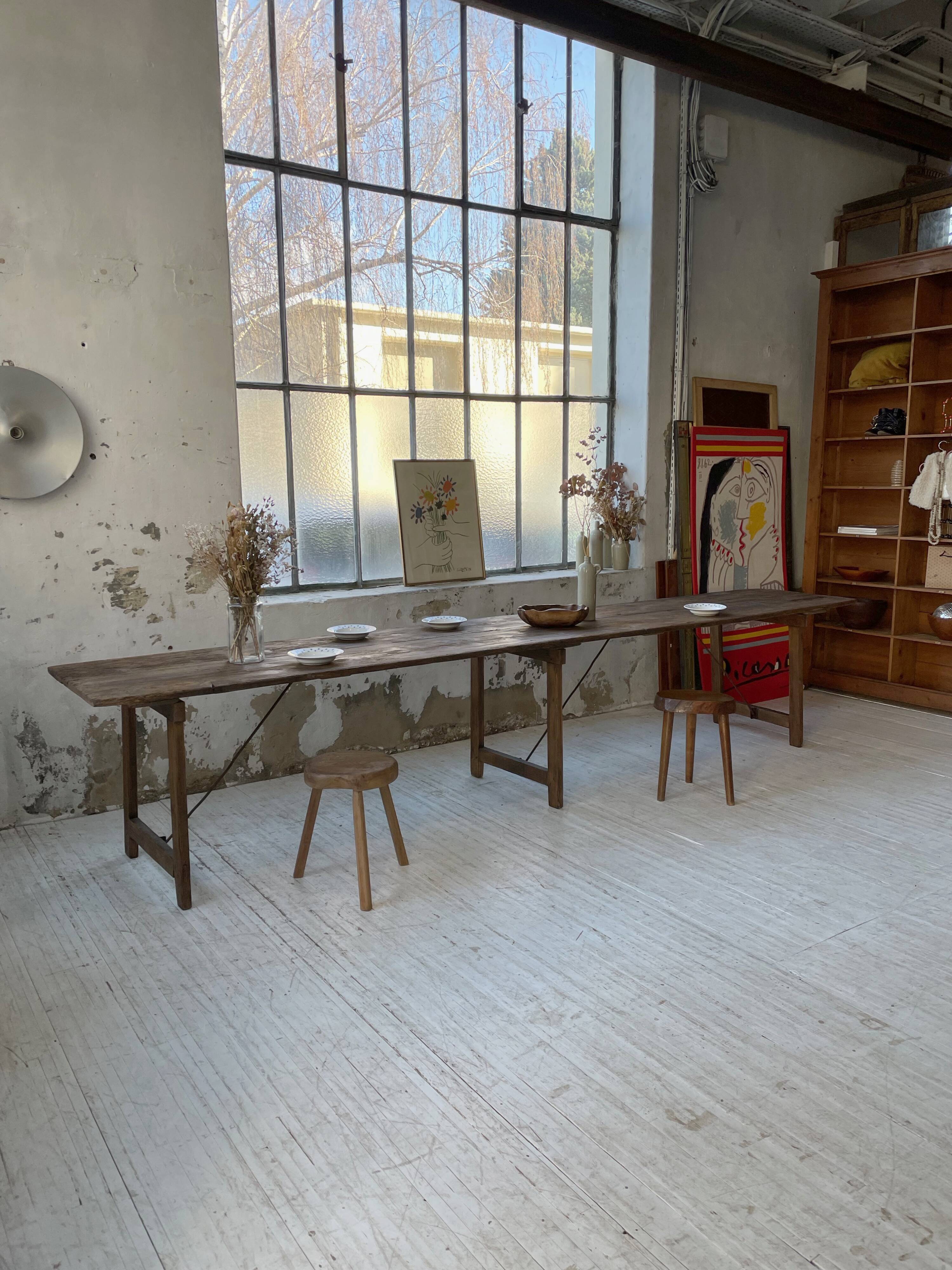 Guinguette table XXL 4m folding