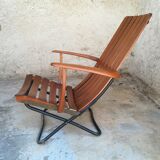 Fauteuil pliant en bois de teck