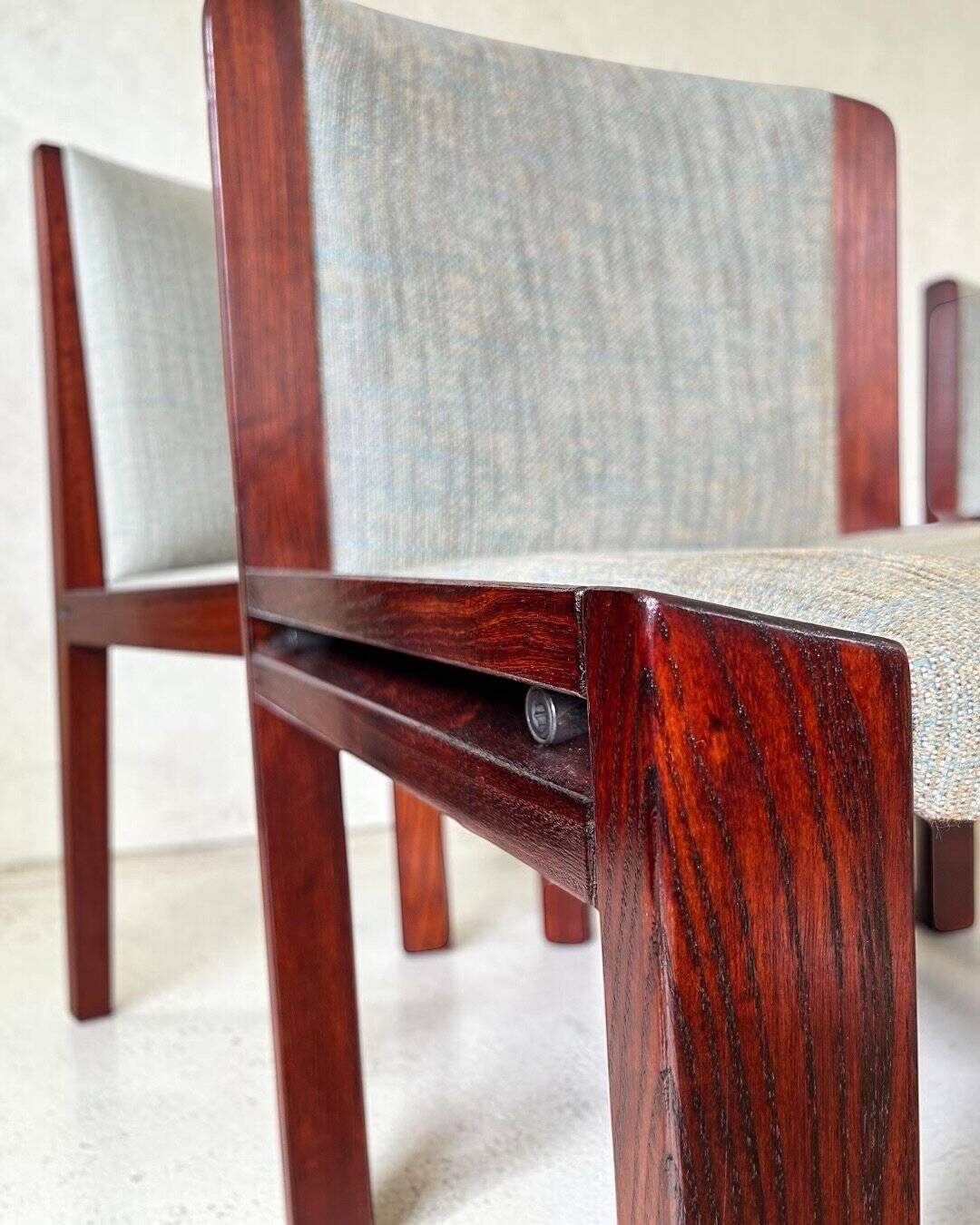 4 Chaises de Joe Colombo x Pozzi Mod.300 1970