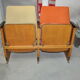 Mid century hungarian cinema seats, circa 1950s
