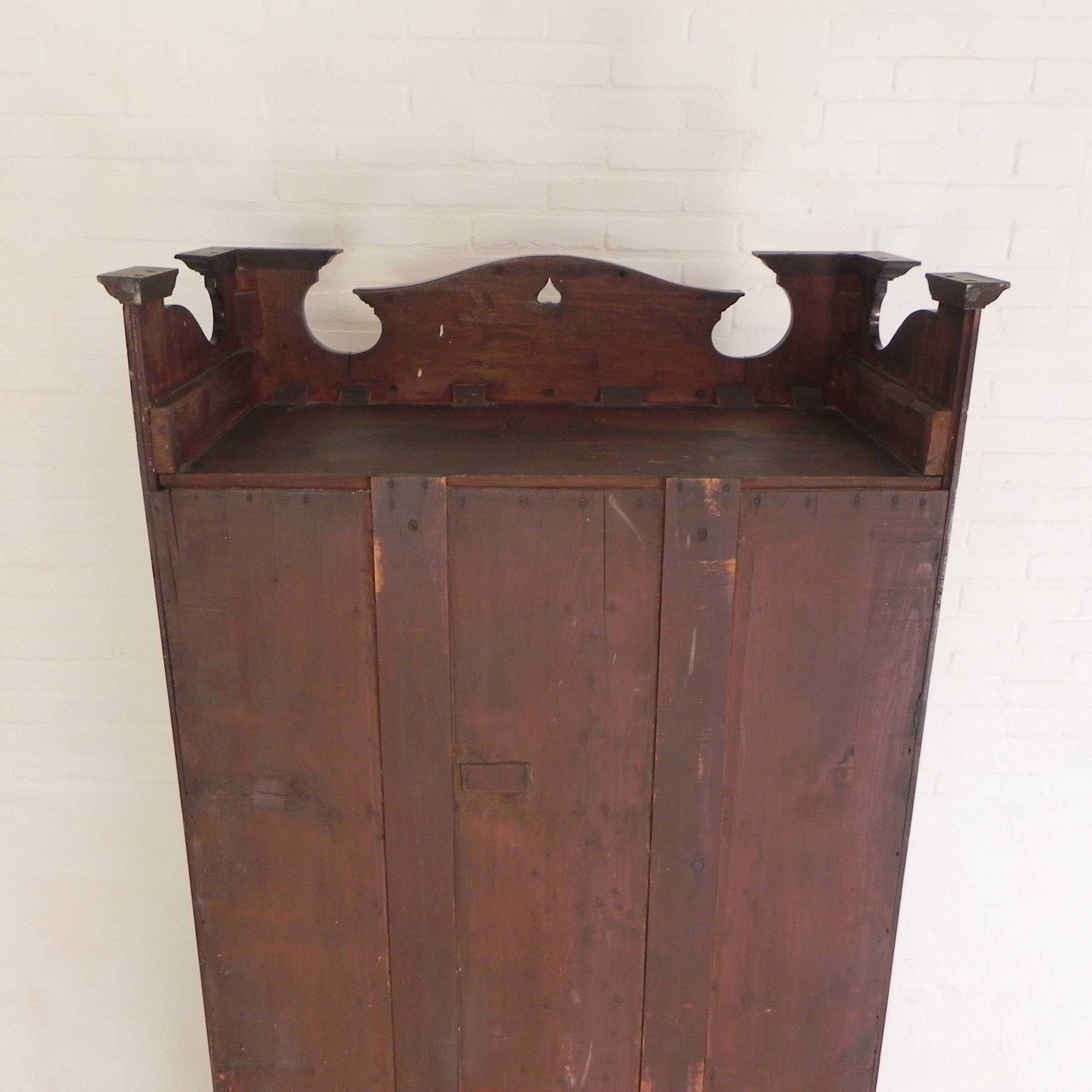 Art Nouveau wardrobe, hanging cupboard