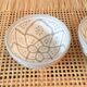 Lot of 2 small grey bowls made of Moroccan ceramic