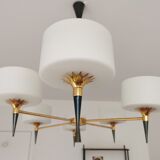 Chandelier 1950 modernist design arlus lunel