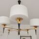 Chandelier 1950 modernist design arlus lunel