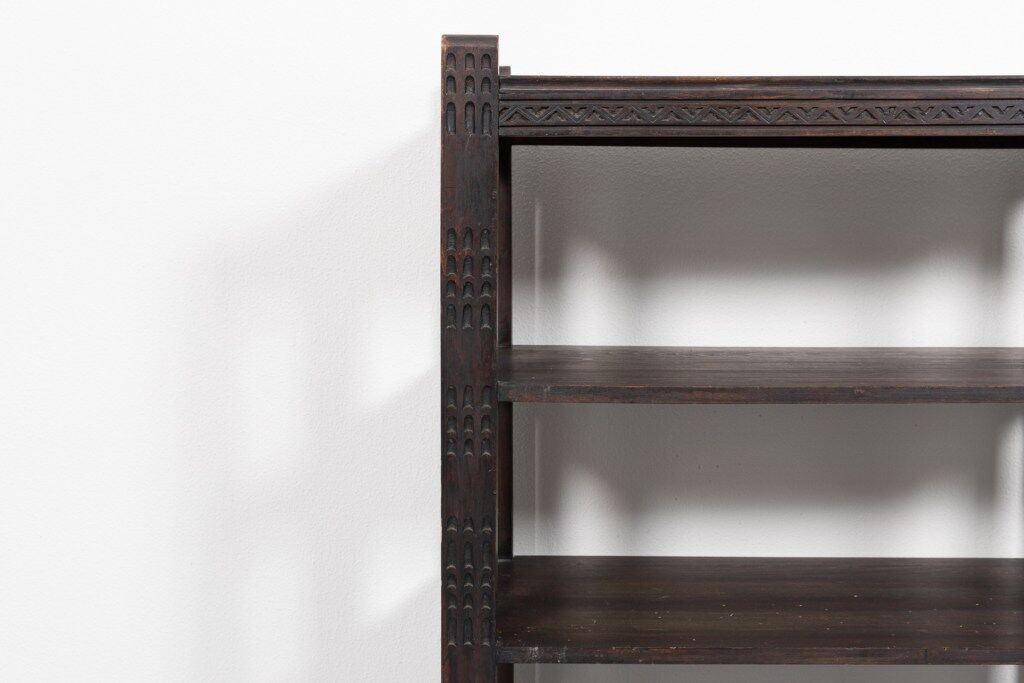 Mid-century handcrafted shelf, 1960s Italy