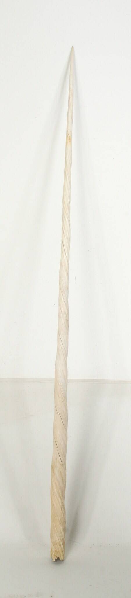 narwhal tusk mounted as a lamp - Denmark (Greenland) 1940s