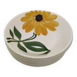 Assiettes creuses Gien vintage