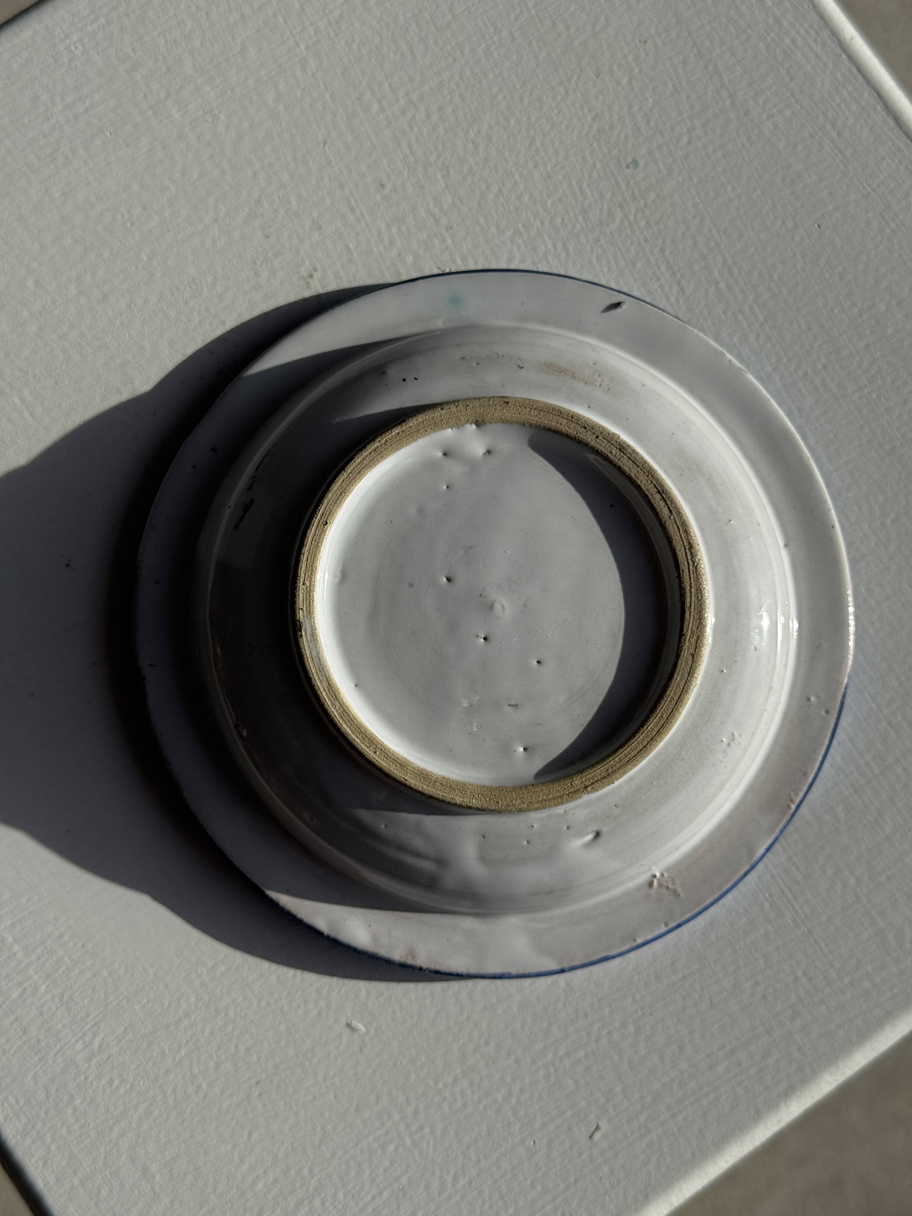 Blue and white ashtray from the Sofia Hotel in Fes D13