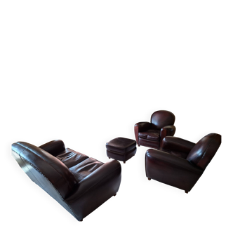 Leather living room set – Anjou Seat (Ralph) – St Nicolas model