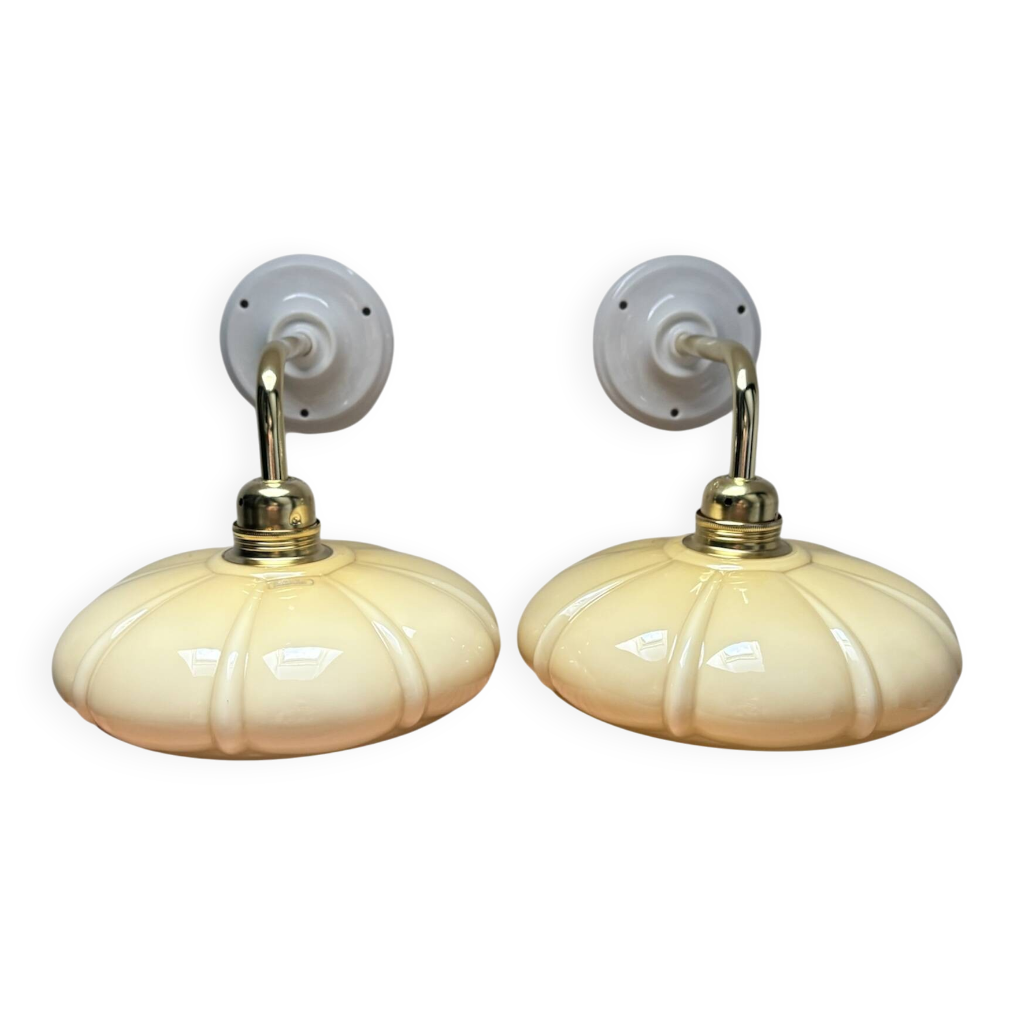 Pair of Art Deco wall sconces