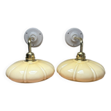 Pair of Art Deco wall sconces