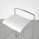 2000s Set of 2 “Chip B” bar stools by Antti Kotilainen for Piiroinen, Finland