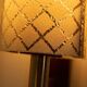 Vintage 1960s wall light, milk glass and bohemian teak.