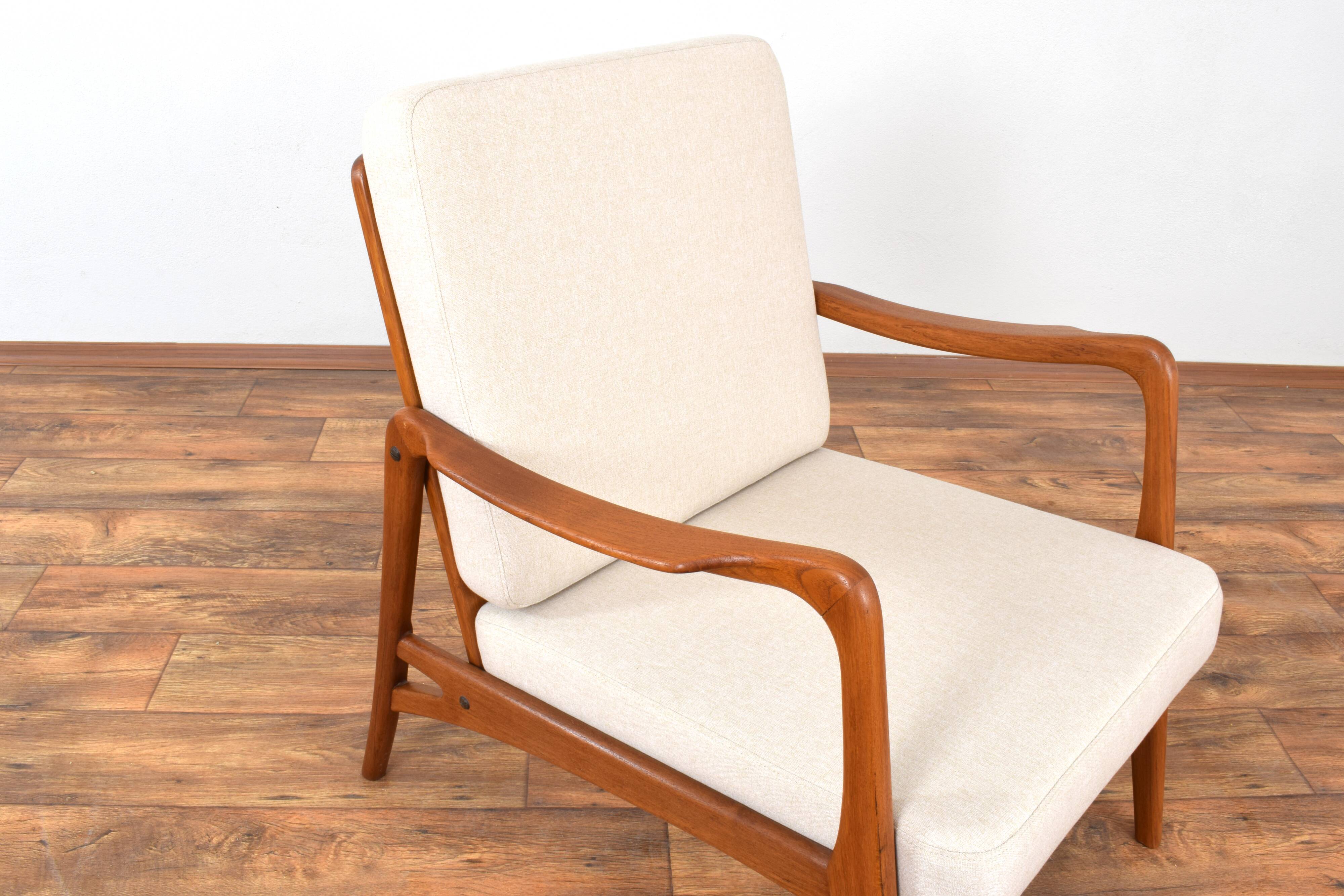 Mid-Century Danish Teak Lounge Chair, 1960s.