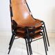 Lot 3 chaises Charlotte Perriand Les Arcs