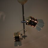 Metal chandelier from Lidokov Type L286, Czechoslovakia