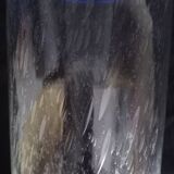 Flared vase with turned neck, h - 30 cm.