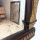 Art Deco style mirror in carved wood