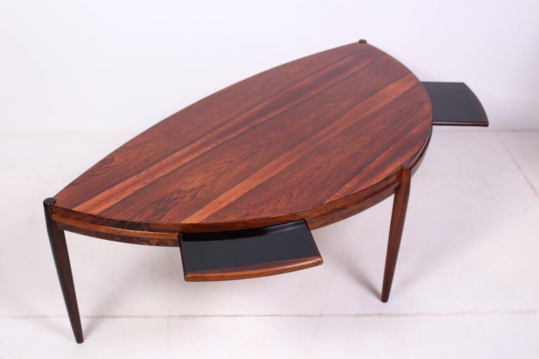 Johannes Andersen rosewood table by Trensum